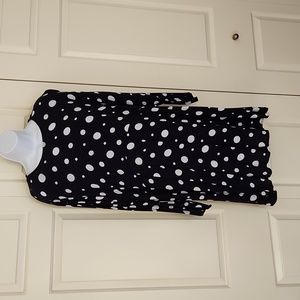H&M polka dot dress M